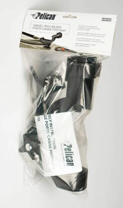 Kayak Swivel Fishing Rod Holder -Pelican Sport PelicanSupportdecanneapechepivotantSportKayak Reglablepourbateauetkayak Pourspinningetappat Noir package