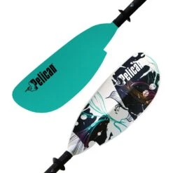 Pelican Sport Symbiosa Adjustable Kayak Paddle 230-240 Cm (90.5"-94.4") 12 Pelican Sport Symbiosa Adjustable Kayak Paddle 230-240 Cm (90.5"-94.4") -Pelican Sport Symbiosa recreational kayak paddle 230 240 cm 90.5 94.4 turquoise graphic